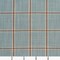 Blue Plaid Linen Look Woven Pattern Upholstery Fabric by The Yard - SKU: Holly Cornflower